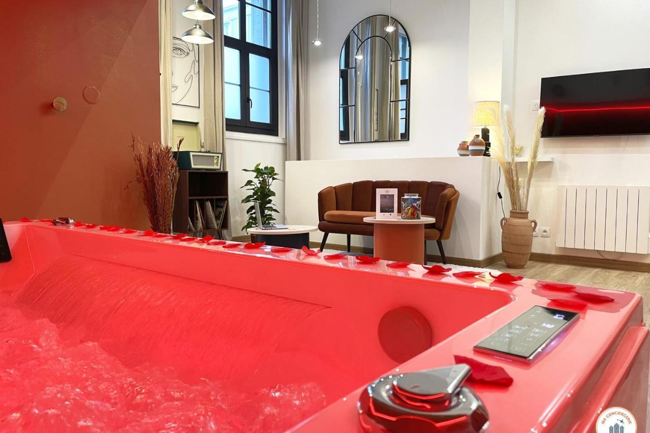 L'Orient-Express - Jacuzzi Spa - Parking - Loft Le Havre Eksteriør billede