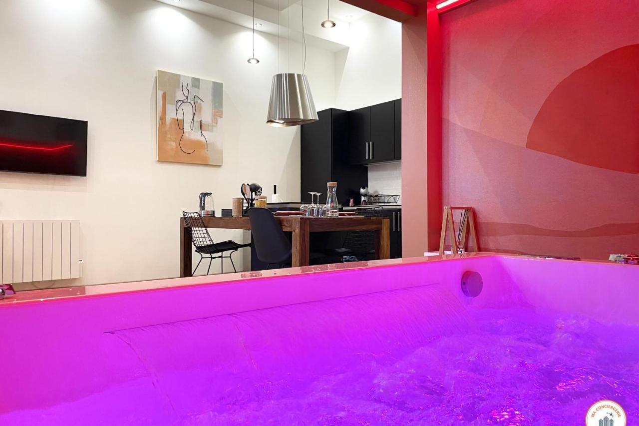 L'Orient-Express - Jacuzzi Spa - Parking - Loft Le Havre Eksteriør billede